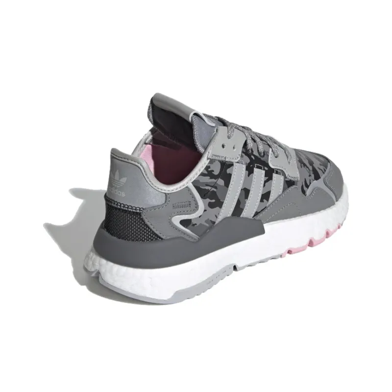 Adidas Nite Jogger Camo Grey Women's-4