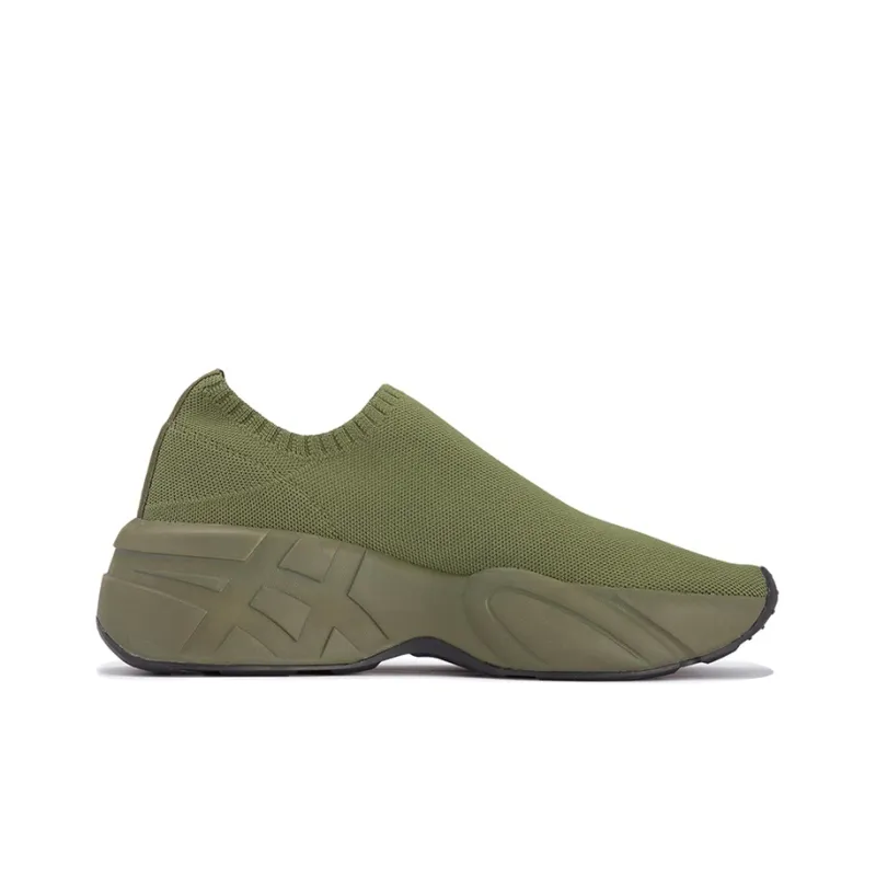 Onitsuka Tiger P Trainer Knit Lo Shoes 'Smog Green'-1