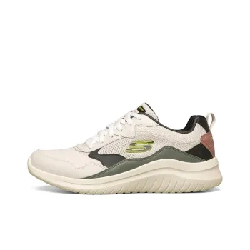 Skechers Ultra Flex 2.0 Cushioning Anti-Slip Wear-Resistant Breathability Low-Top Casual Shoes Men's Beige
