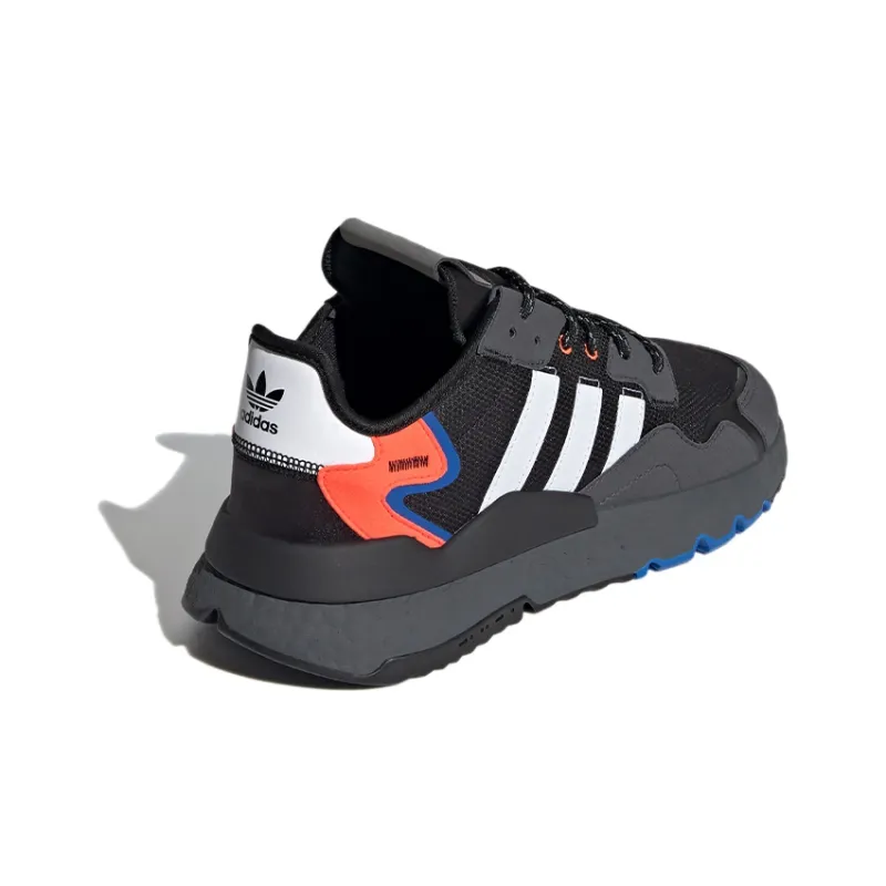 Adidas Originals Nite Jogger 'Gray White Red'-2