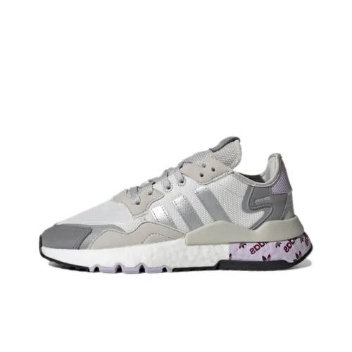 Adidas Originals Nite Jogger Casual Shoes Women's Low-Top Cool Gray