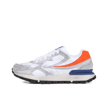FILA Zagato Washing Low Top Running Shoes Grey/Orange/Blue