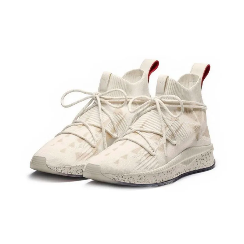 PUMA Tsugi EvoKnit Sock Naturel Whisper White-1