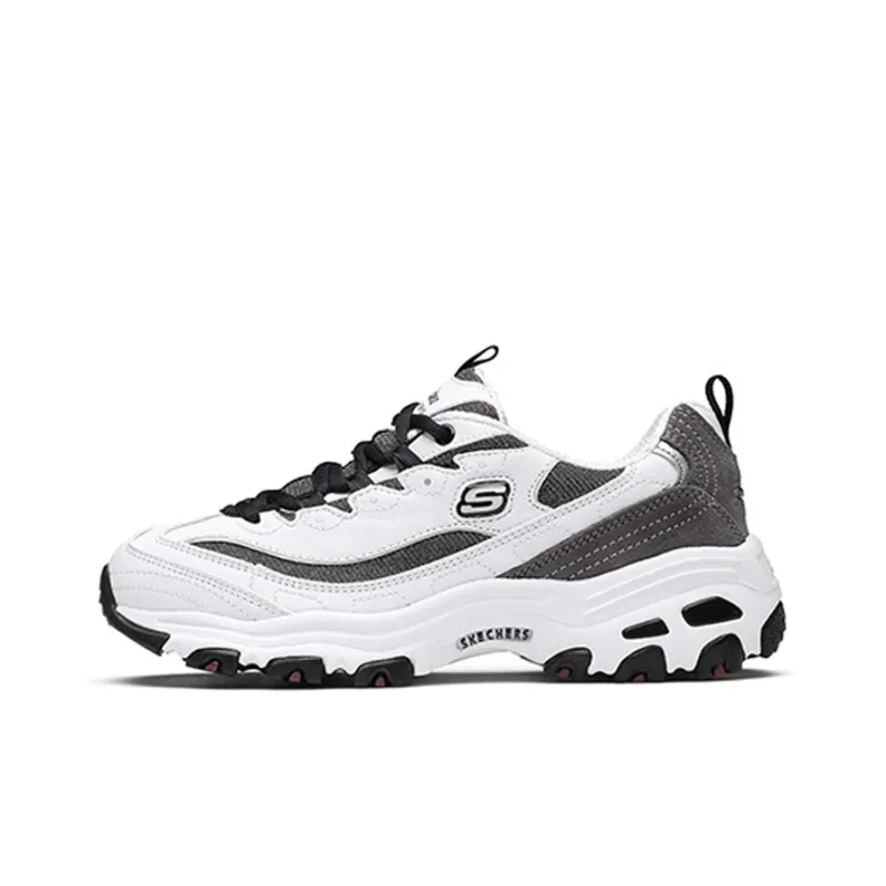 Skechers D'lites Silver/Grey Women's-0
