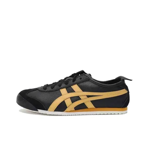 Onitsuka Tiger Mexico 66 Black Honey Gold