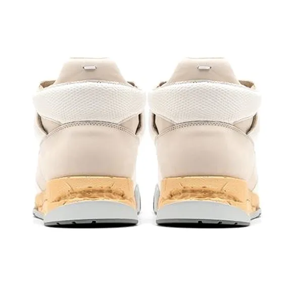 Maison Margiela DDSTCK Low Top Casual Shoes Men's Light Umber Patchwork-3