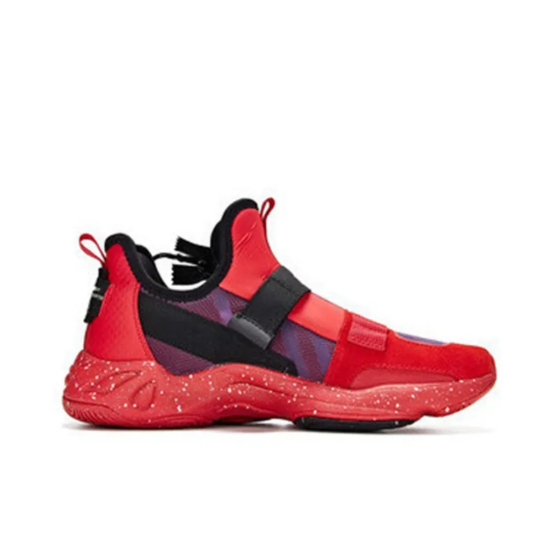 GAODA x 361° Zaku Abrasion Resistant Breathable Low Top Sports Casual Shoes Women's Red-1