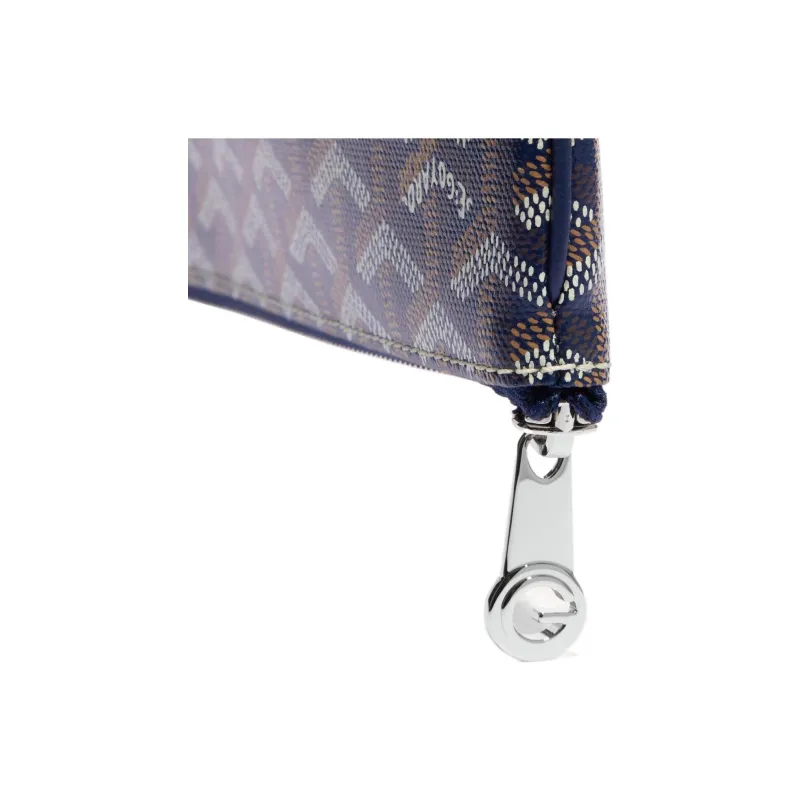 GOYARD SENAT Canvas With Leather Toiletry Bags Storage Bags Clutch Large Size Unisex 11 Colors-23