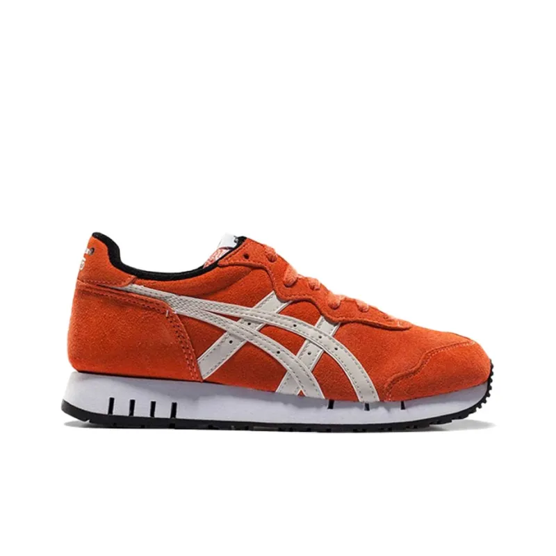 Onitsuka Tiger X-Caliber Anti-Slip And Wear-Resistant Breathable Low-Top Casual Shoes Women's White Orange-1
