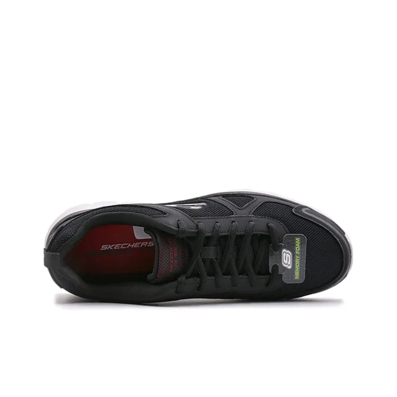 Skechers Track Low Top Running Shoes Black-2