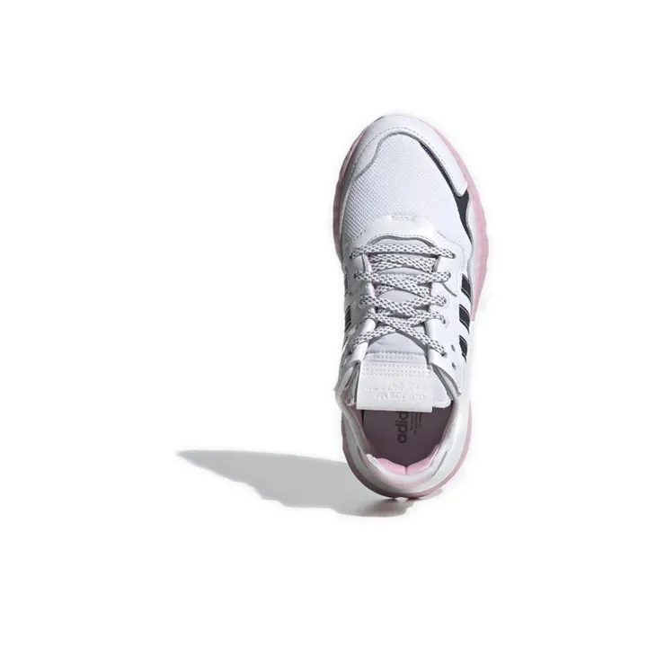 Adidas Nite Jogger Cloud White True Pink Women's-3