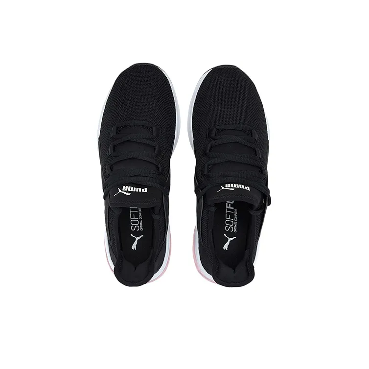 PUMA Electron Street Low cut Running Shoes Black/White/Pink Women's-2