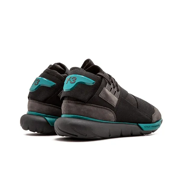 Adidas Y 3 Qasa High Charcoal Black-2