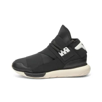 Y 3 Qasa High Black White