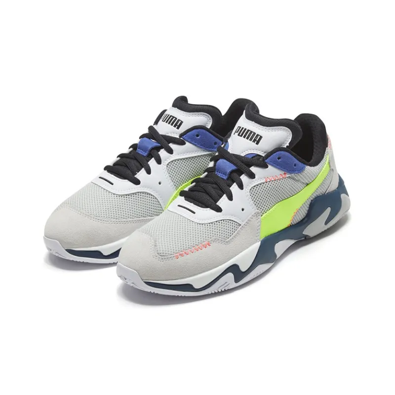 PUMA Storm Stitching 'Grey Neon Green'-2