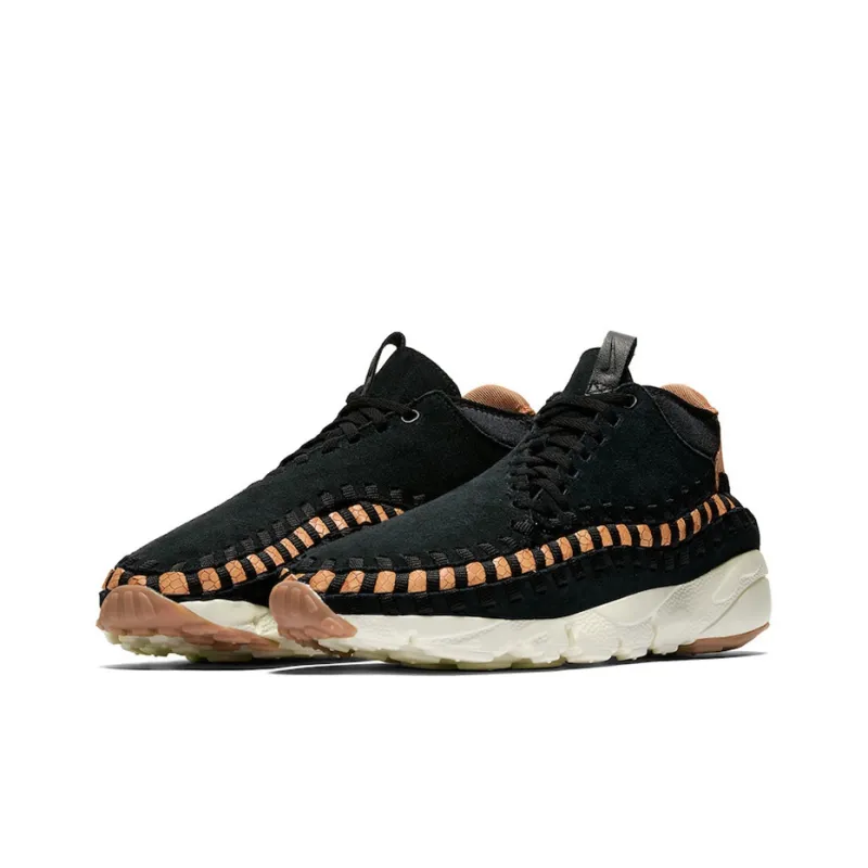 Nike Air Footscape Woven Chukka Prm 'Black'-2