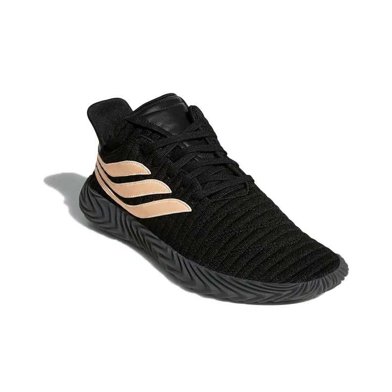 Adidas Sobakov Core Black Chalk Coral-2