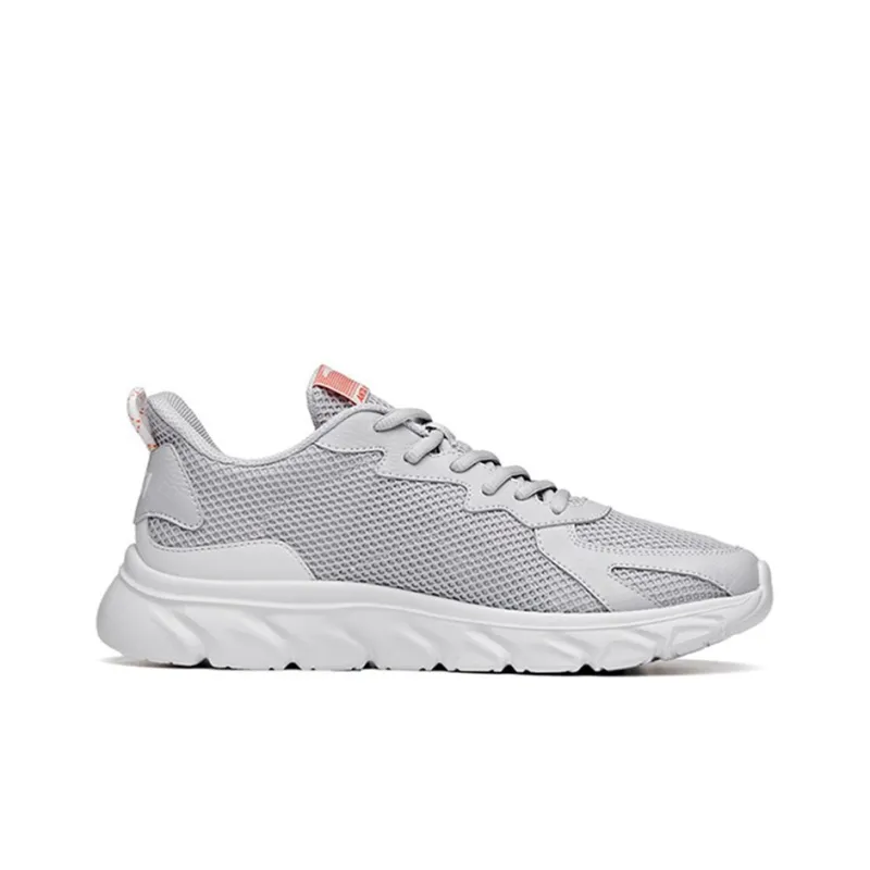 Anta Cushioning, Abrasion Resistant, Breathable, Lightweight Low Top Casual Shoes Men's Gray-1