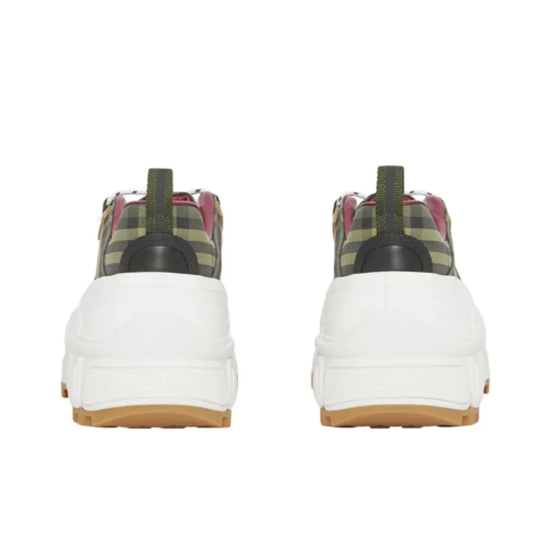 Burberry Arthur Check Military Green-4