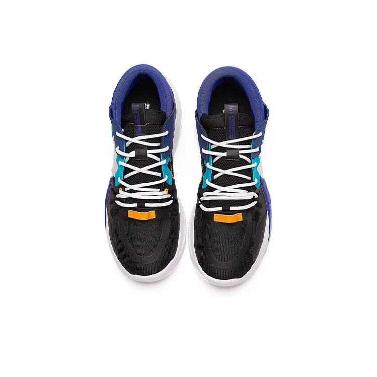 Qq Speed x 361° NFO Low Top Sports Casual Shoes Black Purple-1