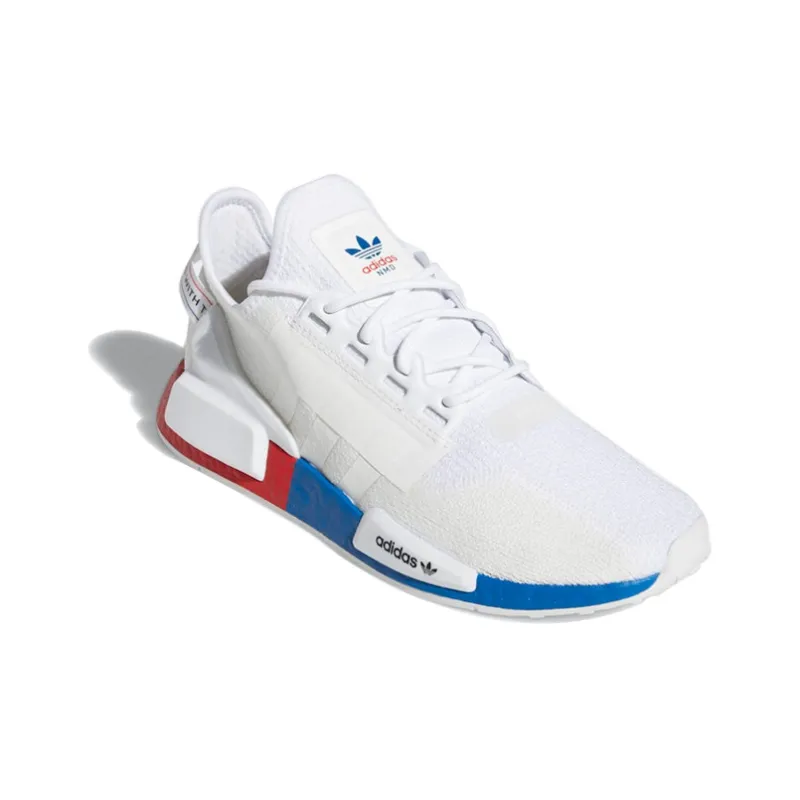 Adidas Nmd R1 White Red Blue-2