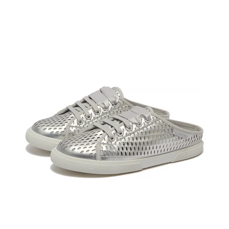 SUPERGA Casual Shoes Women's Silver-2