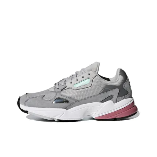 Adidas Falcon Grey Maroon Women's