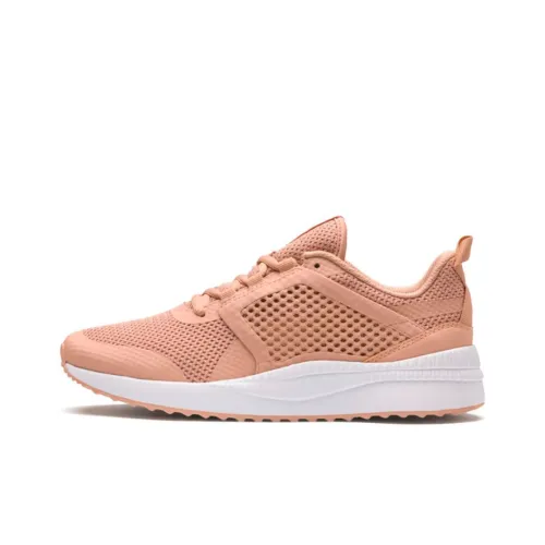 PUMA Pacer Next Net Low Top Running Shoes Pink/White Women's
