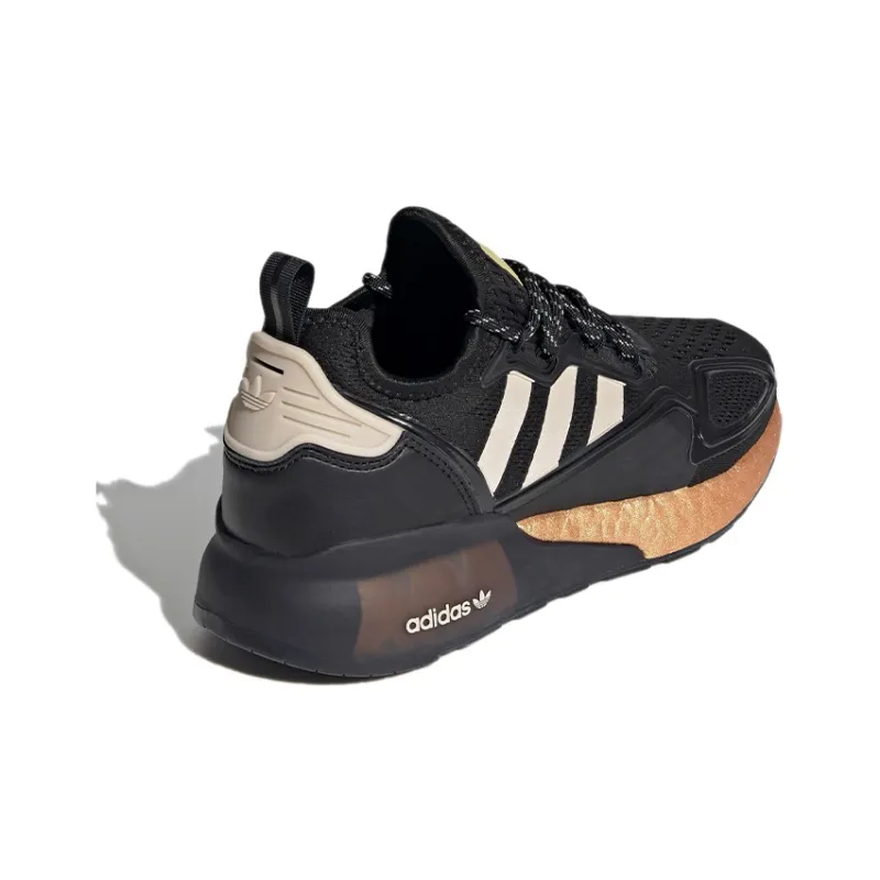 Adidas Zx 2K Boost Black Gold Metallic Women's Women's-3