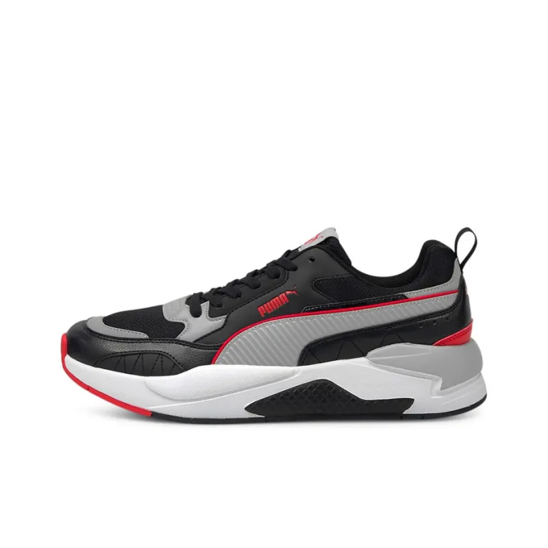 PUMA X RAY Casual Shoes Unisex Low Top Black/Gray/White-0