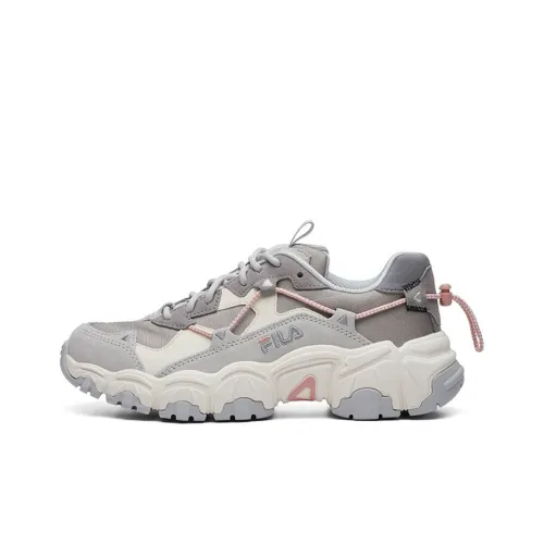 FILA FUSION Cat Claw Casual Shoes Women's Low Top Solar Rock Gray
