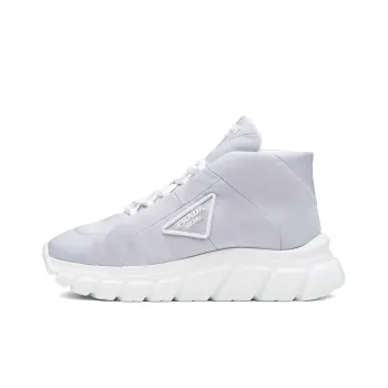 PRADA High Top Casual Shoes Women's Cornflower Blue