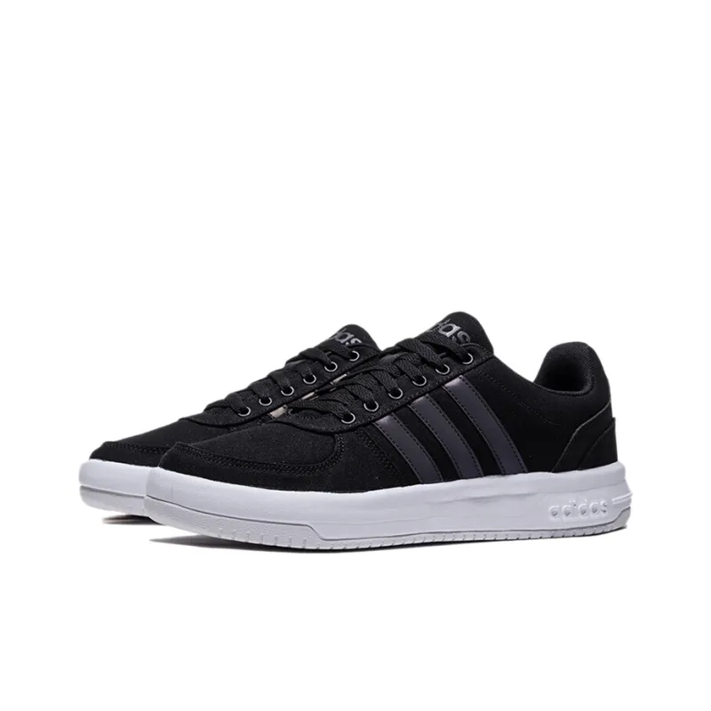 Adidas Court80s Sports Casual Shoes 'Black White'-2
