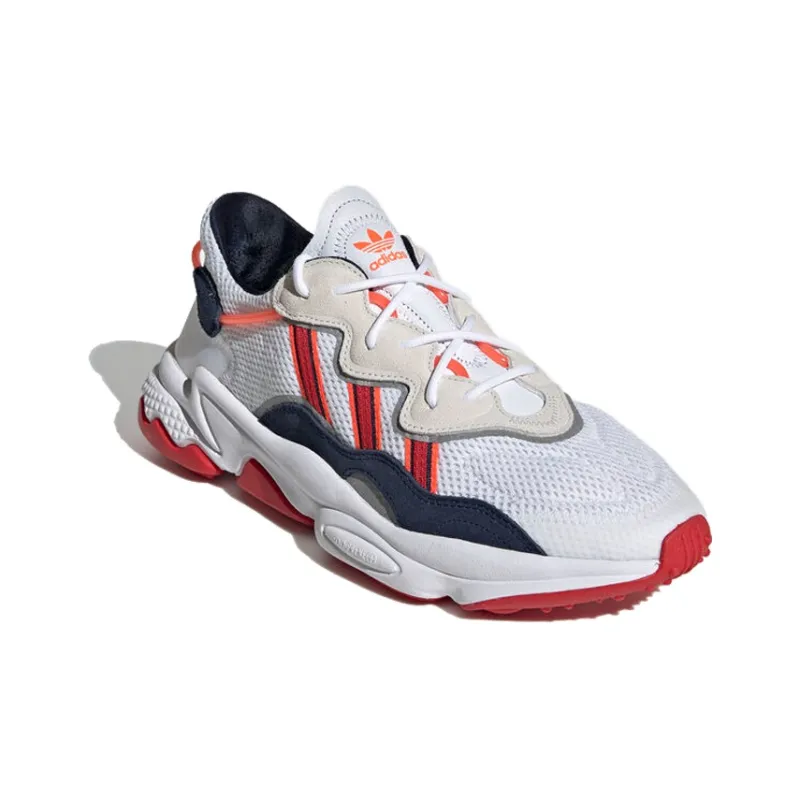 Ozweego Adidas Originals 'White Collegiate Navy Scarlet'-1