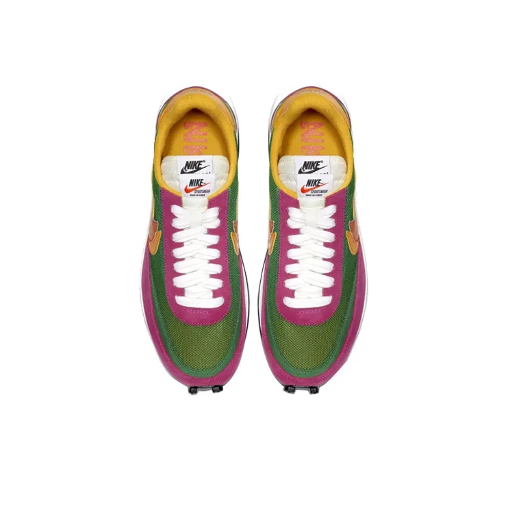 Sacai X Nike Waffle Pine Green-3