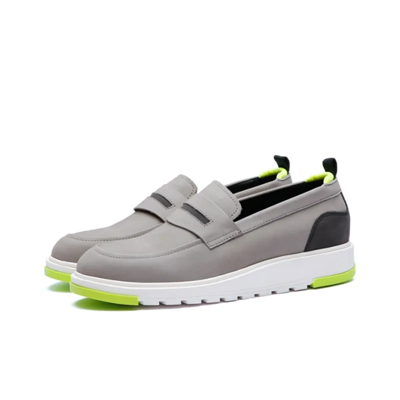 Anthony Miles Casual Shoes Men Low Top Gray-2