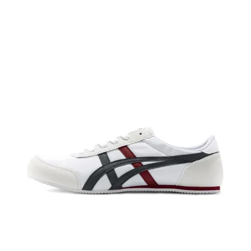 Onitsuka Tiger Track Trainer Casual Shoes Unisex Low-Top White/Black/Red