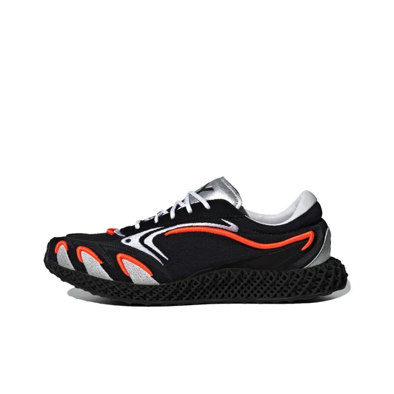 Adidas Y 3 Runner 4D Black Orange-0