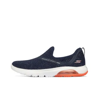 Skechers Go Walk Air Slip on Shoes Blue/White/Orange Women's