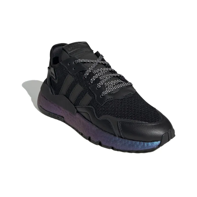 Adidas Nite Jogger Black Metallic Boost-1