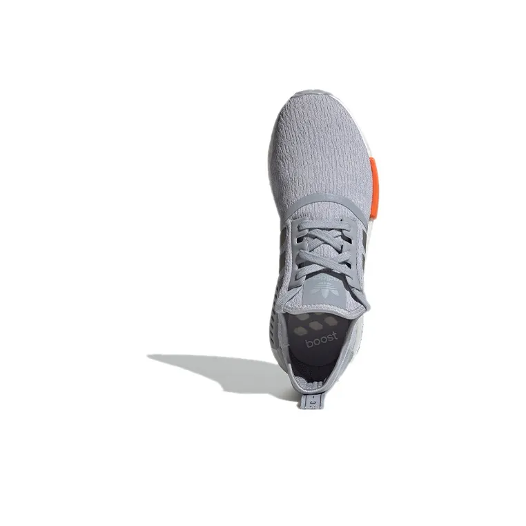 Adidas Nmd R1 Halo Silver Bahia Orange-4