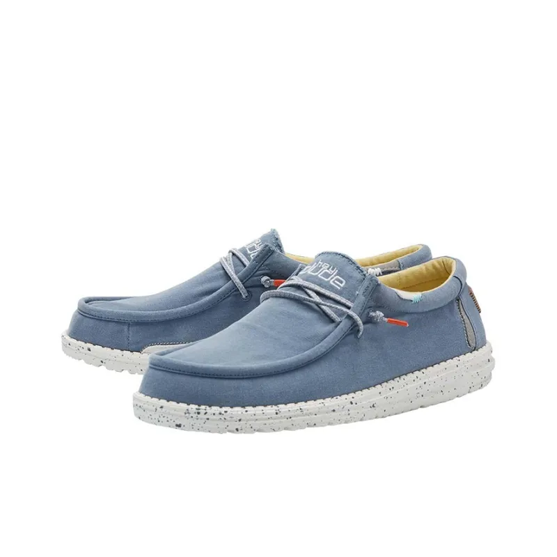 Heydude Casual Shoes Men Low-Top Light Blue-1