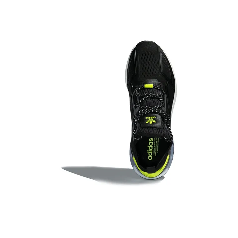 Adidas Zx 2K Boost Black Semi Solar Slime-4