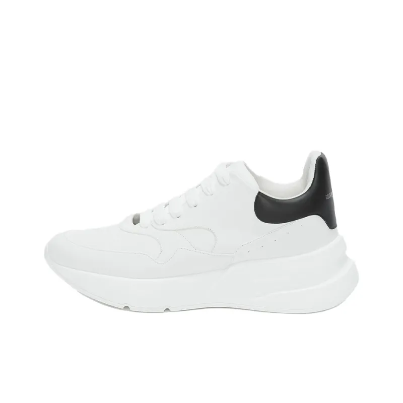 Alexander McQueen Oversized Runner Optic White Black-0