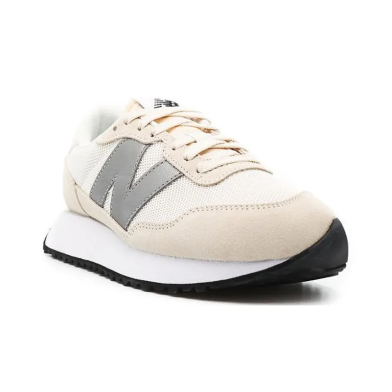 New Balance 237 Sea Salt Silver Metallic Women's-2