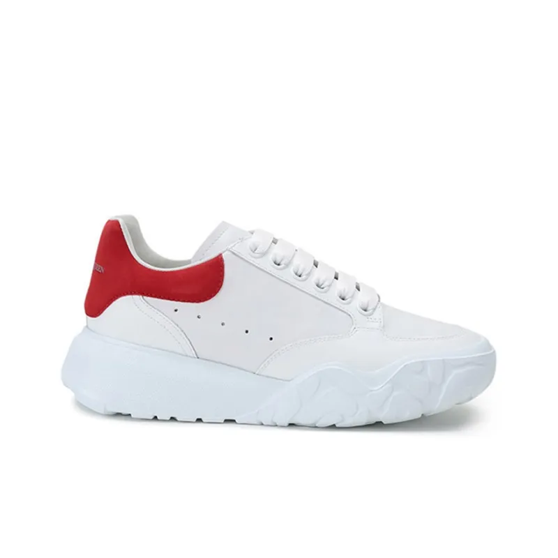 Alexander McQueen Court Trainer 'White Red' Women's-1