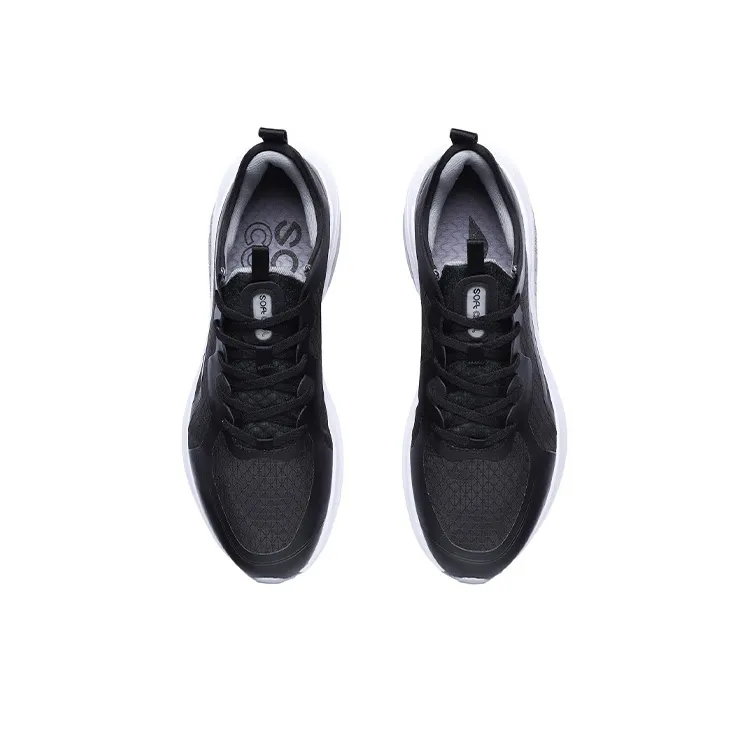 LINING Soft COOL Casual Shoes Men Low Top Black/White-3