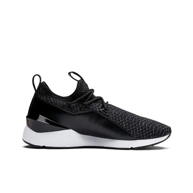 PUMA Muse 2 Reptile Trailblazer Low Running Shoes Black/White Women's-1