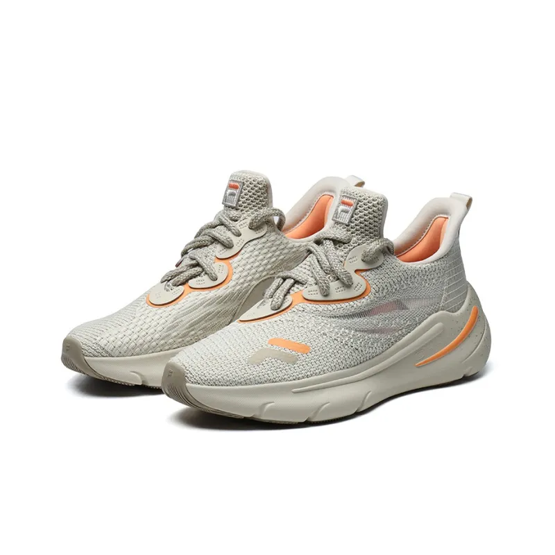 FILA FUSION Shoes 'Sand Grey Orange' Women's-1
