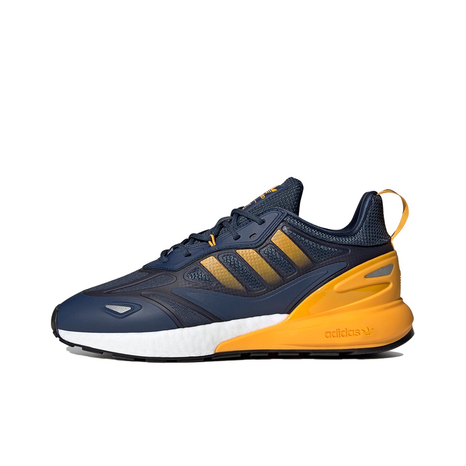 Adidas Originals Zx 2K Boost 2.0 Crew Blue Semi Solar Gold US M 6 POIZON